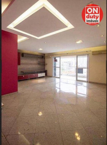 Imagem 25 de 30 de Maravilhoso Apartamento Com 4 Dormitórios, 2 Suítes À Venda, 207 M² Por R$ 1.800.000 - Gonzaga - Santos/sp - Ap7868