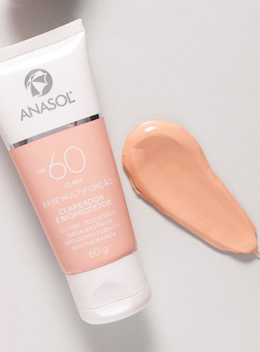 Base Multifunção Clareador Anasol Clara Fps 60 60g - Dahuer