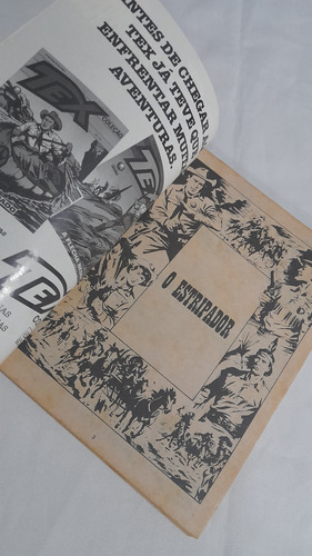 Revista Hq Gibi Tex N° 321 : O Estripador - Globo 1996 (Usado)