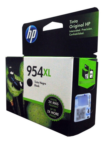Imagen 4 de 8 de Cartucho Hp 954xl Negro Original L0s71al 7740 8210 8710 8720