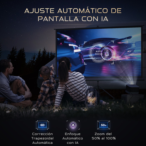 Proyector mini Aurzen Proyector F503 20000lm negro 220V