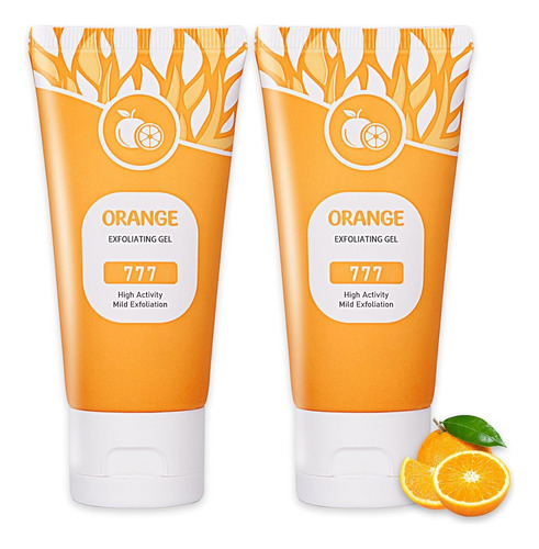 Gel Exfoliante Orange Enzymes, Exfoliante Facial Y Corporal