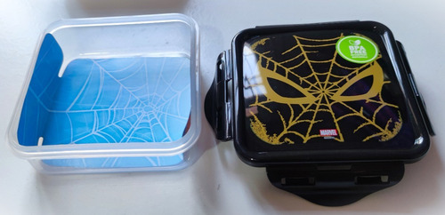 Pote Tapper Contenedor De Comida Hermético 500 Ml Spiderman