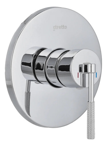 Monomando Empotrado Para Ducha Stretto Amalfi Cromado