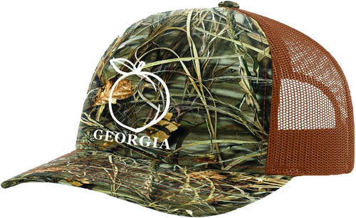 Sombrero De Camionero Bordado Heritage Pride Georgia Peach