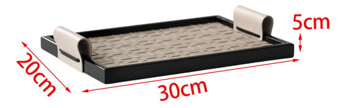 Bandeja De Tocador Para Baño, Organizador De S Beige