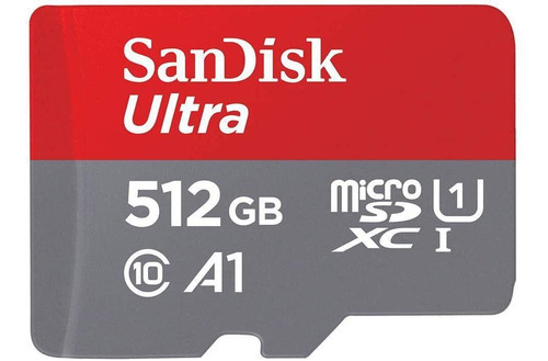 Tarjeta de memoria Sandisk Ultra Microsxc de 512 GB+adaptador