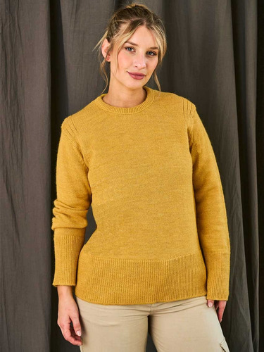 Sweater De Dama Aluminé Hilado Lana Mauro Sergio