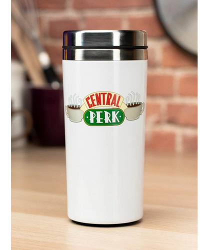 Imagen 2 de 2 de Paladone - Friends Termo Blanco Central Perk