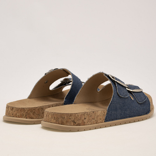 Sandalia Plataforma Mujer Via Moda Mezclilla 121-773