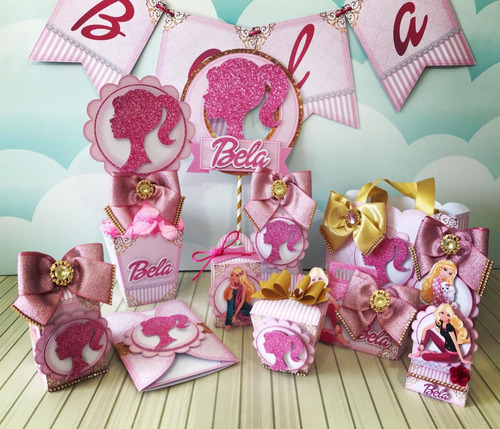 Arquivos De Corte Combo 4 Kits Barbie