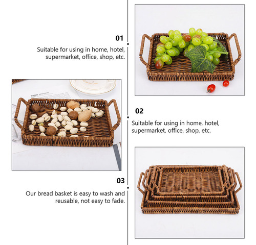 Cesta Creativa De Plástico Para Tejer, 1 Pieza, Household Fr
