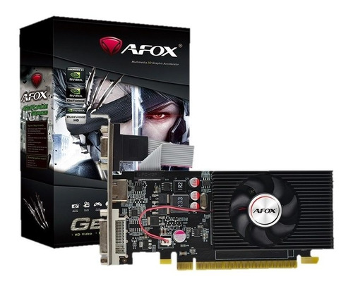 Placa De Video Afox Nvidia Geforce Gt730 Ddr3 2gb 128bits
