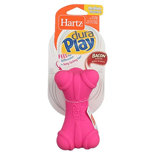 Hartz Dura Play Juguete De Hueso Para Perro Suave, Colores S