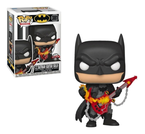 Death Metal Batman Guitar Funko Pop! Dark Nights Exclusivo P