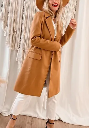 Tapado De Paño Largo Elegante Abrigado Lituania