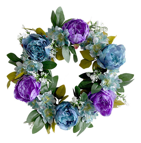 Guirnaldas De Flores Artificiales Con Hojas Colgando Para La