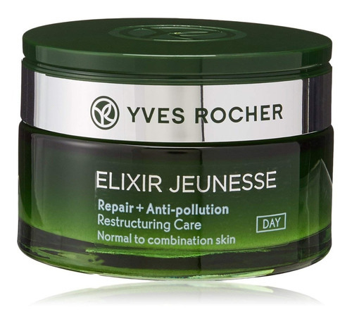 Crema De Dia Restructurante Elixir Jeunesse Yves Rocher Tipo De Piel Mixta