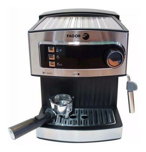 Cafetera Fagor CA-FAEB15A automática negra y gris expreso 220V |  MercadoLibre