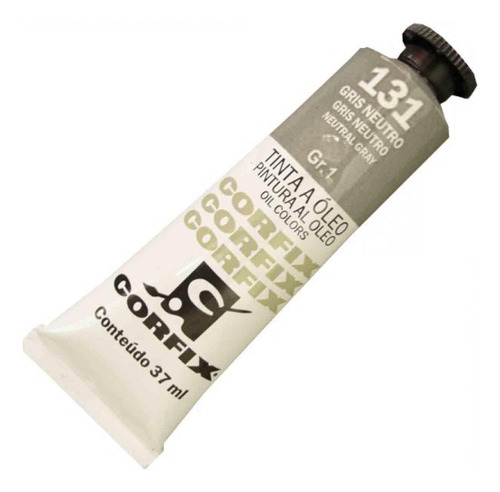 Tinta A Óleo Corfix G1 131 Gris Neutro 37ml