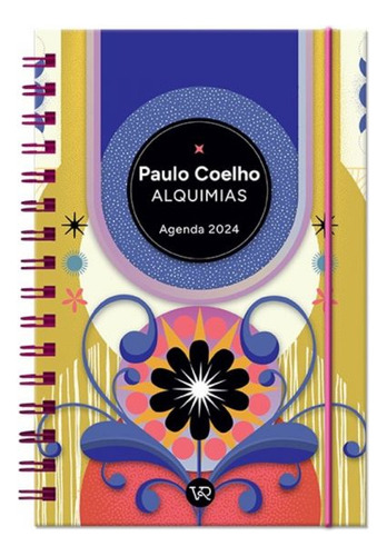 Agenda 2024 Vyr - Paulo Coelho - Diaria - Alquimias Círculo Color De La Portada Multicolor