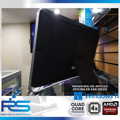 Imagen 3 de 4 de Todo En Uno Pantalla Táctil 23 Pulgadas 1080p Amd R5 Ssd