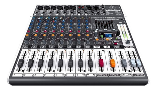 Behringer X1222usb Mixer Consola Mezcladora 12 Entradas