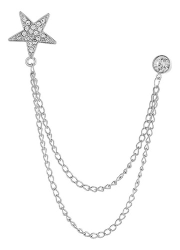 ( 2 Paquete De 2 A 6 Broches Para Hombre, Cadena De 2,1 Cm