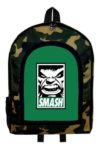 Mochila Camuflada Hulk Nueva Colección Modelo 43