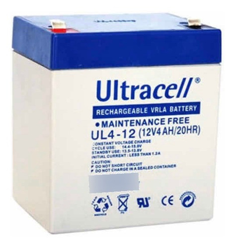 Batería 12v 4 Ampere Hora - Ultracell