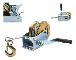Comprar Guincho Manual 540kg Cabo Aço 7 Metro Catracado Com Manivela no Mercado Livre