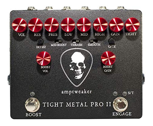 Amptweaker Tight Metal Pro Ii Distortion Guitar Effect Pedal