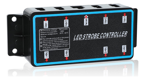 Itom Caja Control 24t-8 Luz Estroboscopica Advertencia