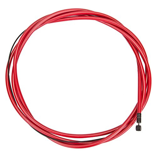 Black Ops Defendr - Juego De Cables De Freno Bmx, Color Rojo