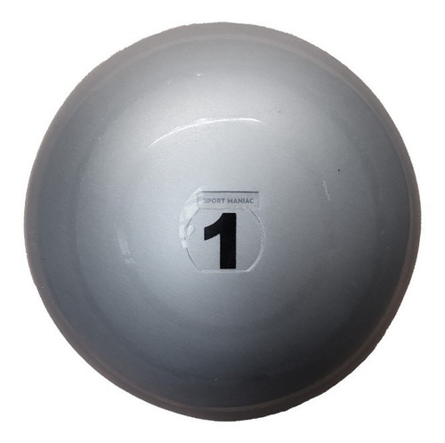 Imagen 1 de 4 de Pelota Con Peso Tone Ball 1 Kg Sport Maniac