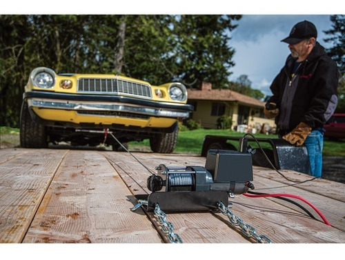 Winch Warn 2000lb, 1 Tonelada 12v Utilitario, 4x4, Atv, Rzr