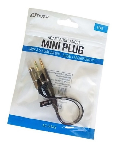 Imagen 4 de 6 de Adaptador De Audio 3,5 H A Mic + Auricular
