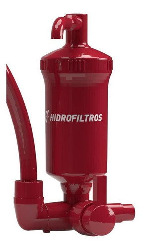 Filtro Purificador De Água Parede Bica Móvel Vermelho