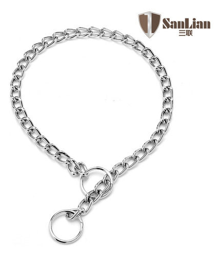 2.0mm*40cm - Discounted P-chain Collar Triple Link For Dogs