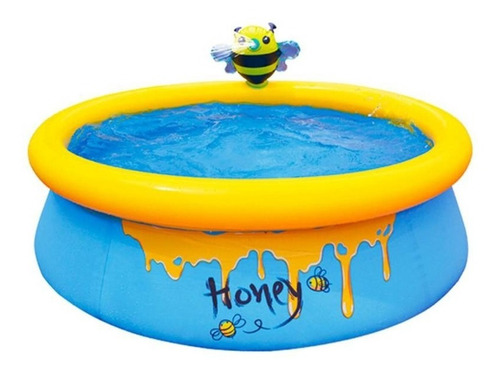 Piscina Inflable Para Niños Modelo Verano Abejita 150 Cms 