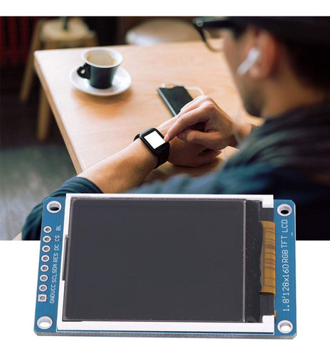 Pantalla Tft Lcd 1.8 Pulgadas 128rgb X 160 Para Arduino