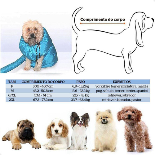 Capa De Secagem Rápida Para Cachorro Lorben Saco Secador Pet