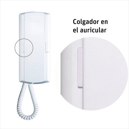Sistema De Interfón Intec Para Edificio Con 4 Deptos Y Chapa