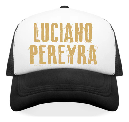 Gorra Trucker Personalizada Sublimada Luciano Pereyra
