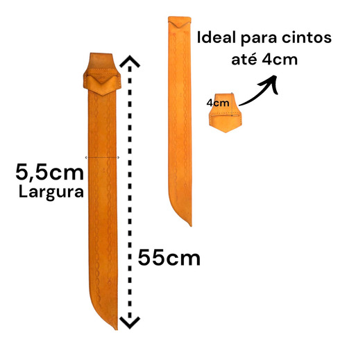 Bainha Facão 22 Polegadas Atacado Artesanal Kit Com 18 Und