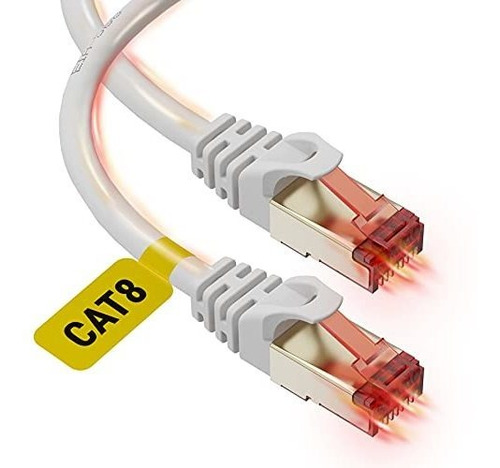 Cable Ethernet Ultra Clarity Cables Cat8 100 Pies Gaming