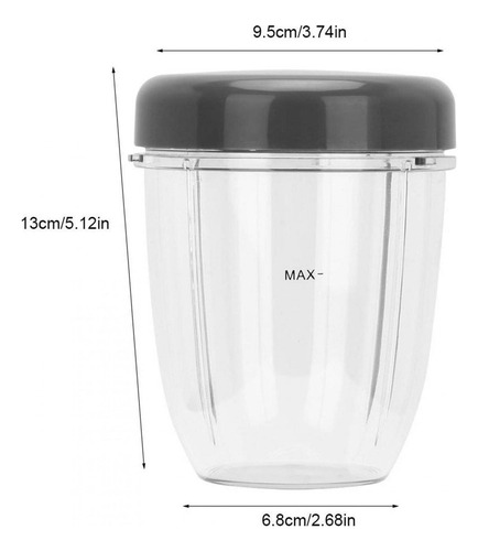 Kit De Parte De Licuadora Con Tapa Para Nutri Bullet 900w