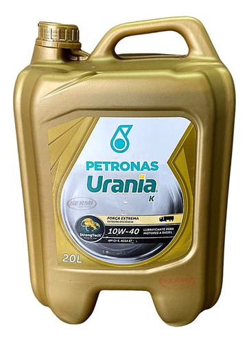 Galão 20l Óleo Motor 10w-40 Petronas Urania K Sintético