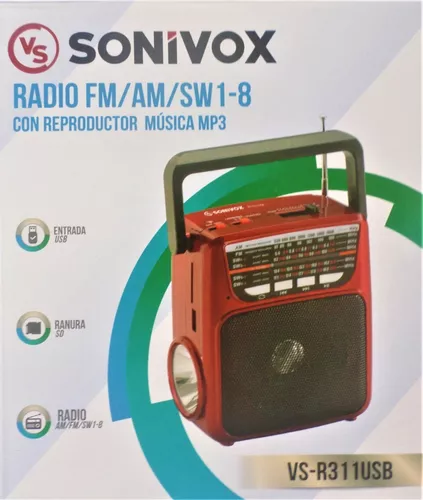 Radio multibanda de alta sensibilidad Altavoz inalámbrico Bluetooth Carga  solar Radio de emergencia Admite radio Fm / Am / Sw