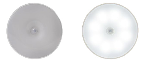 Pack De 4 Foco Lámpara Led Con Sensor De Movimiento Recargab
